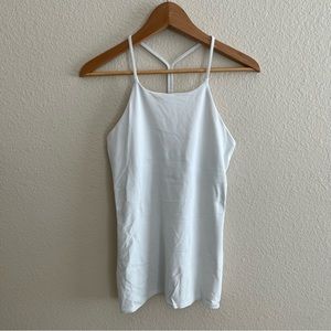 Lululemon White Y-back Tank Top Size 4/6